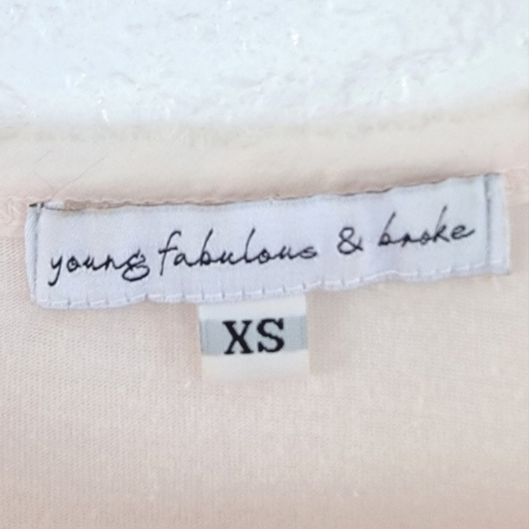 Young Fabulous & Broke Ombre Blouse Sz xs - Picture 5 of 6